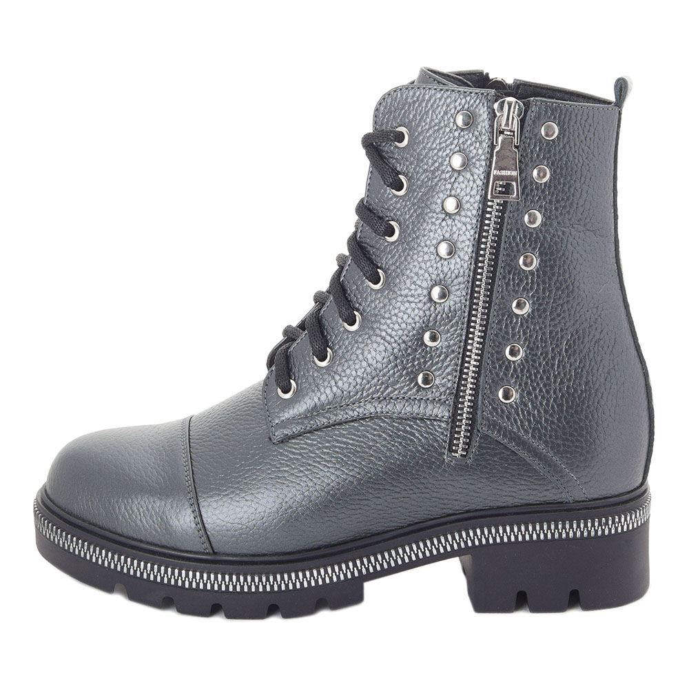 

Ботинки женские Milanti MS 22522 никель (38)