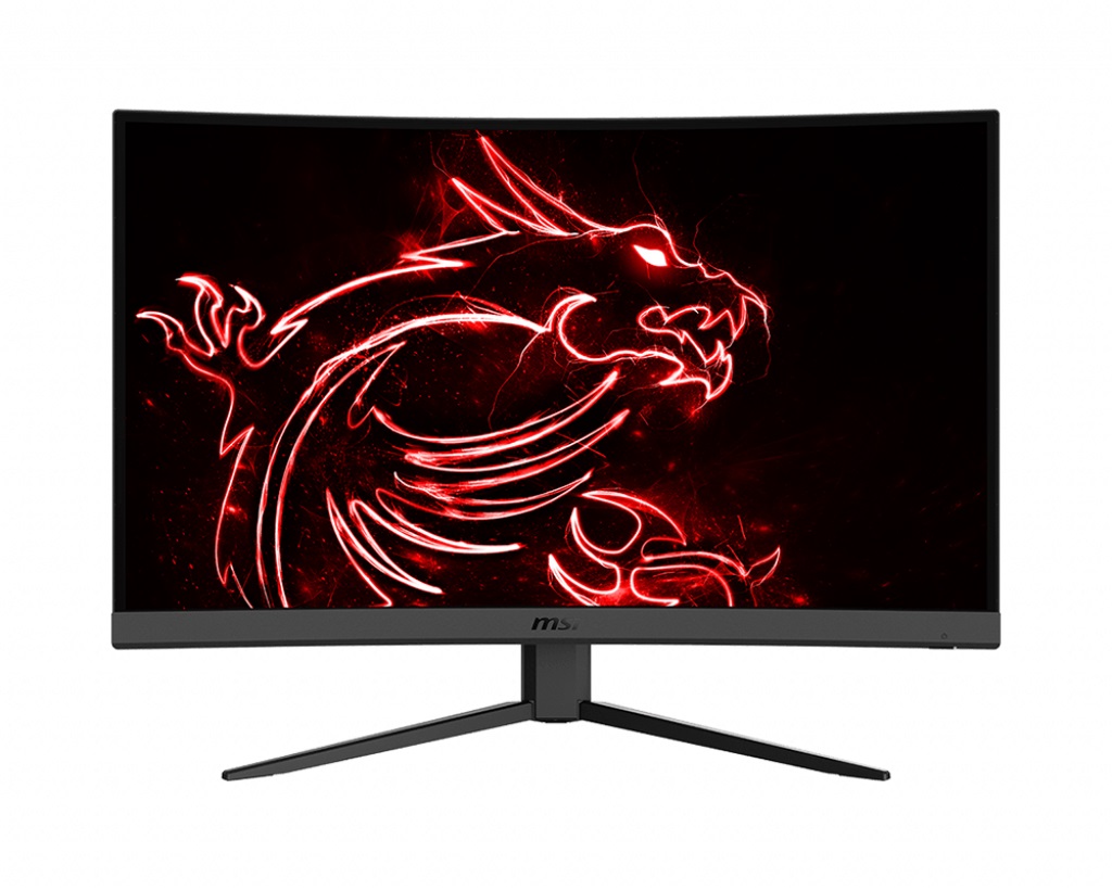 

Монитор MSI 31.5" Optix G32C4 VA Black Curved; 1920x1080 (165 Гц), 250 кд/м2, 1 мс, DisplayPort, 2хHDMI