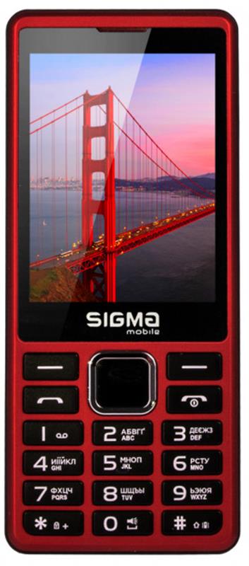 

Мобильный телефон Sigma mobile X-style 36 Point Dual Sim Red