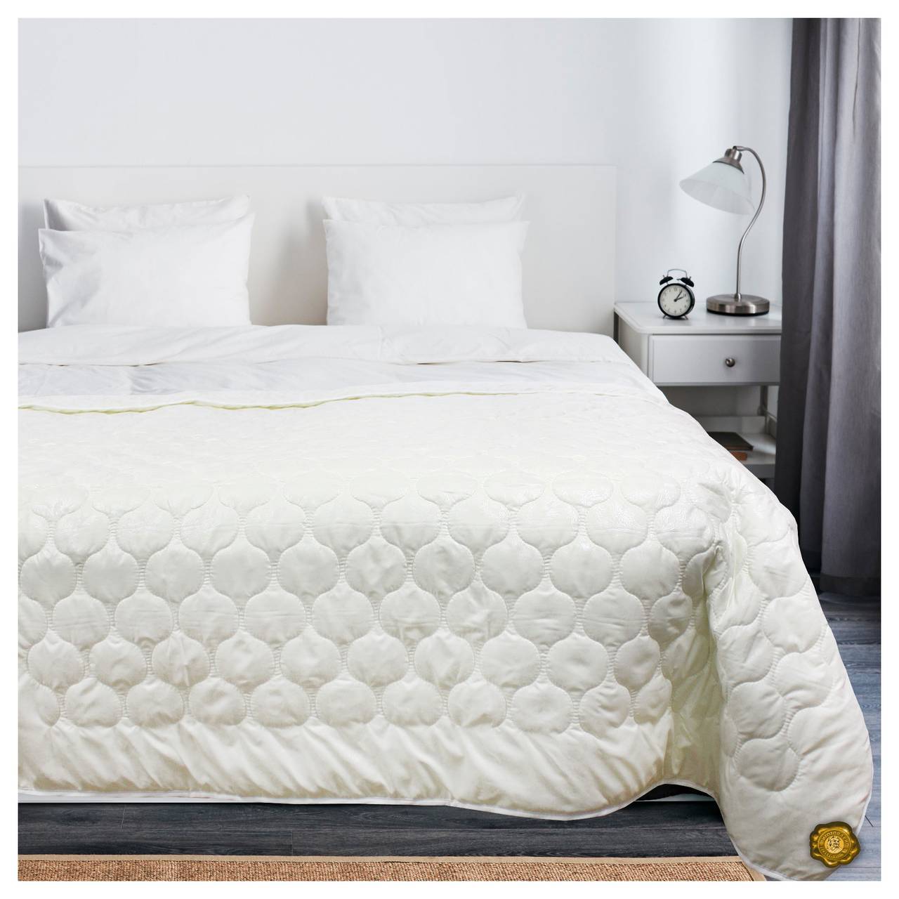 

Одеяло силиконовое 220х240 МІ0073 Еней-Плюс, цвет: бежевый