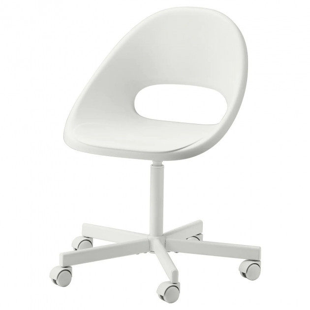 

Кресло вращающееся IKEA Loberget/Blyskаr белый 793.318.65