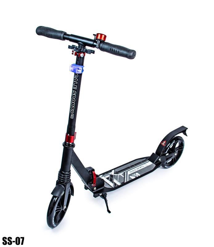 

Самокат двухколесный Scale Sports SS-07 Black