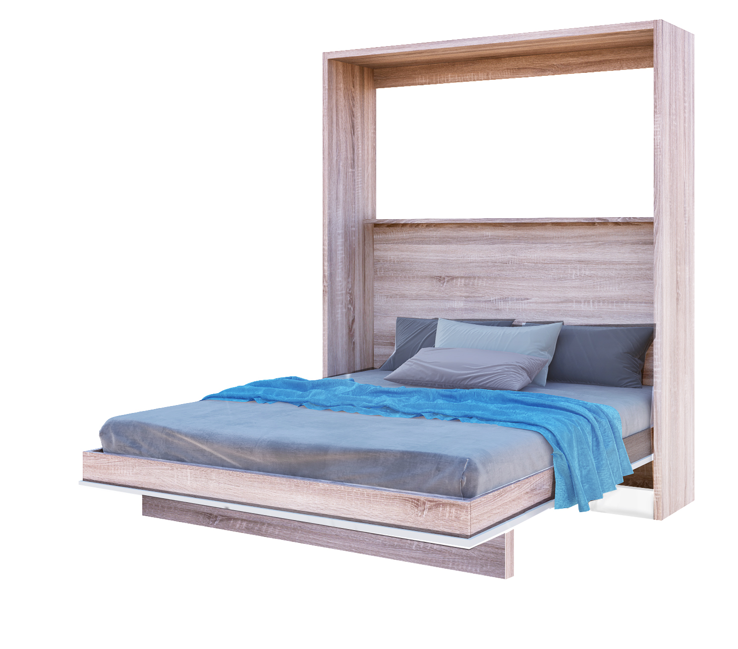

Шафа-ліжко трансформер Moon beds 160*200 см Дуб сонома (шкв160200)