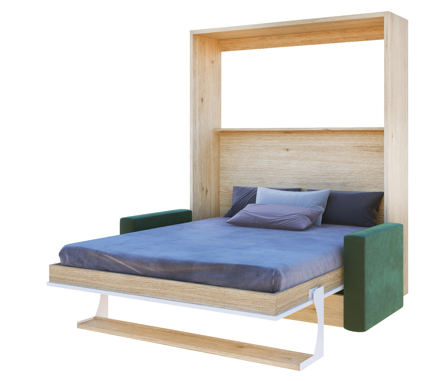 

Шафа-ліжко-диван Moon beds з диваном 160*200 см Дуб королівський (шкдп160200)