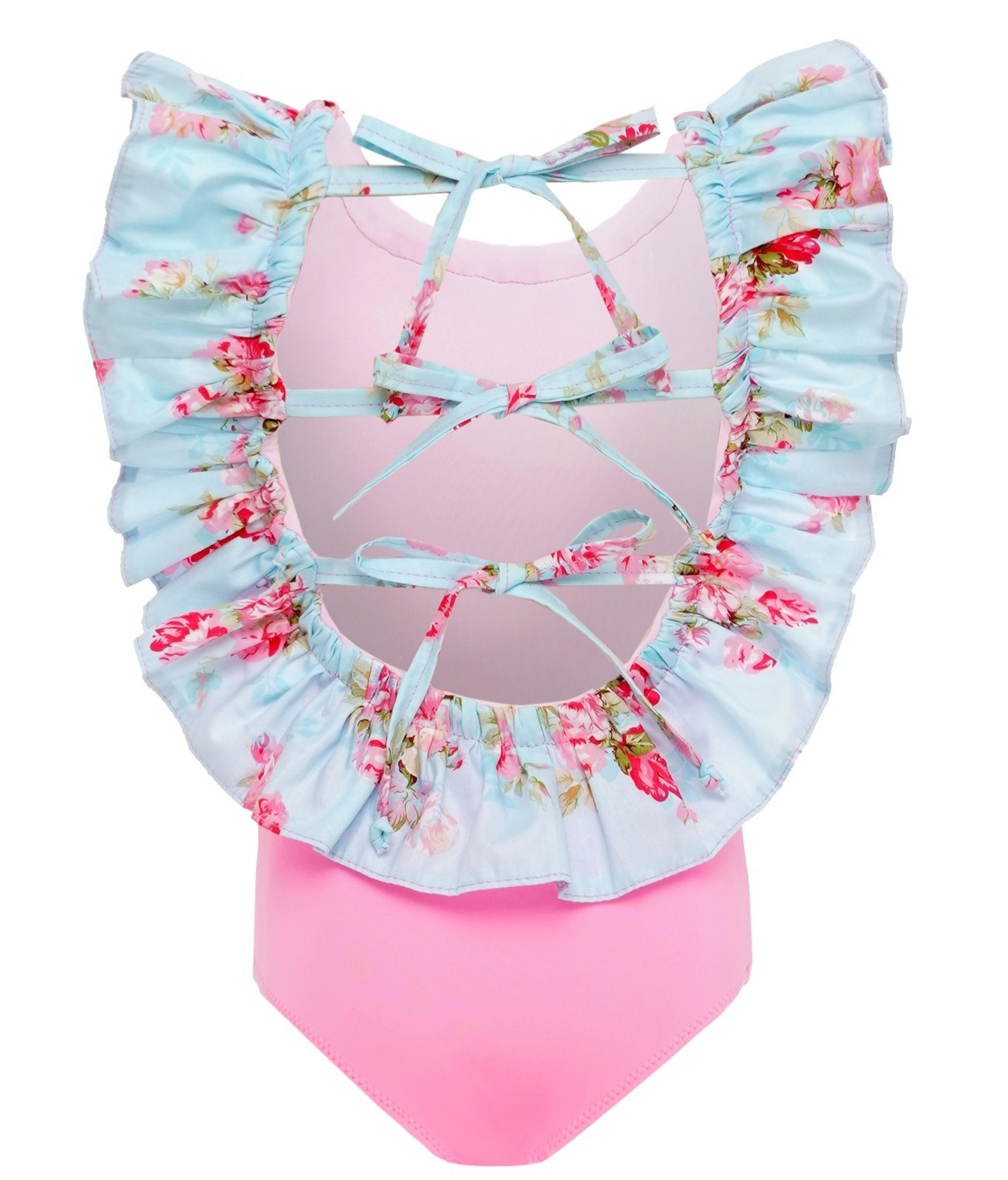

Цельный купальник BabyLadySwim K322 72 см Розовый с рюшками