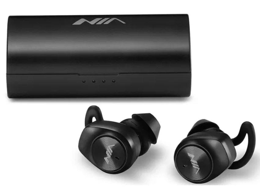 

Беспроводные наушники NIA NB710 Bluetooth 5.0 гарнитура кейс 400mAh