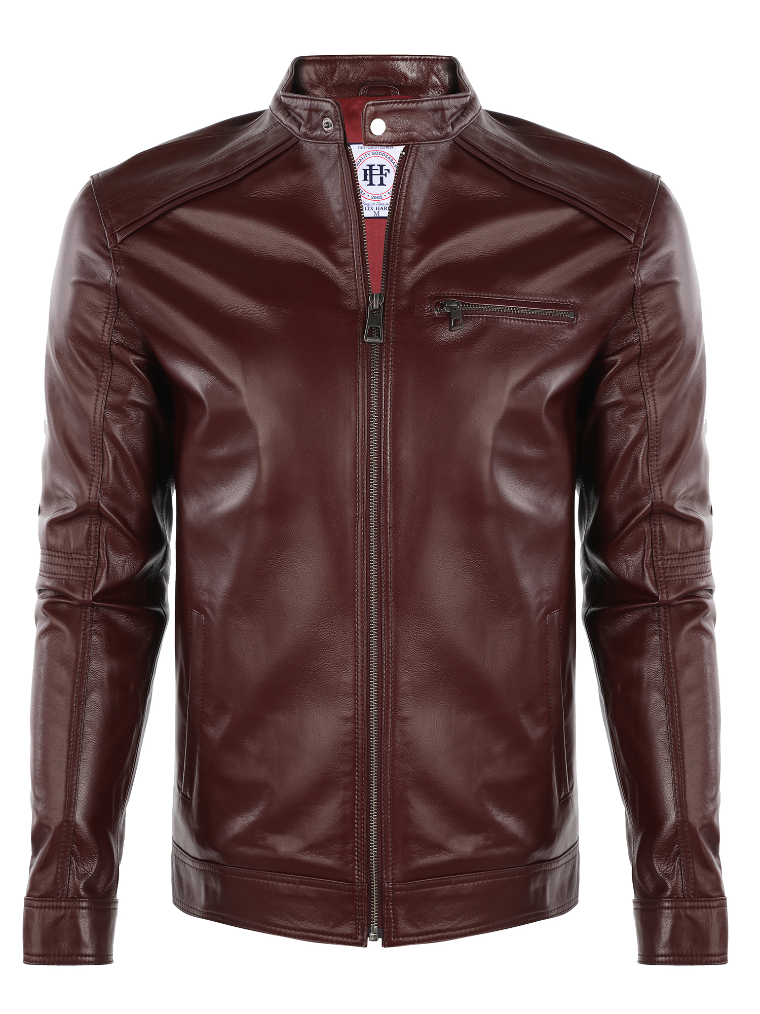 

Кожаная куртка FELIX HARDY Коньячный 2XL