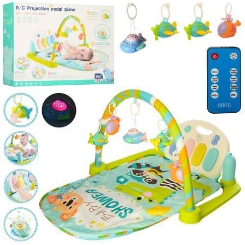 

Игровой многофункциональный развивающий коврик 83х50 см Музыка Свет 11688