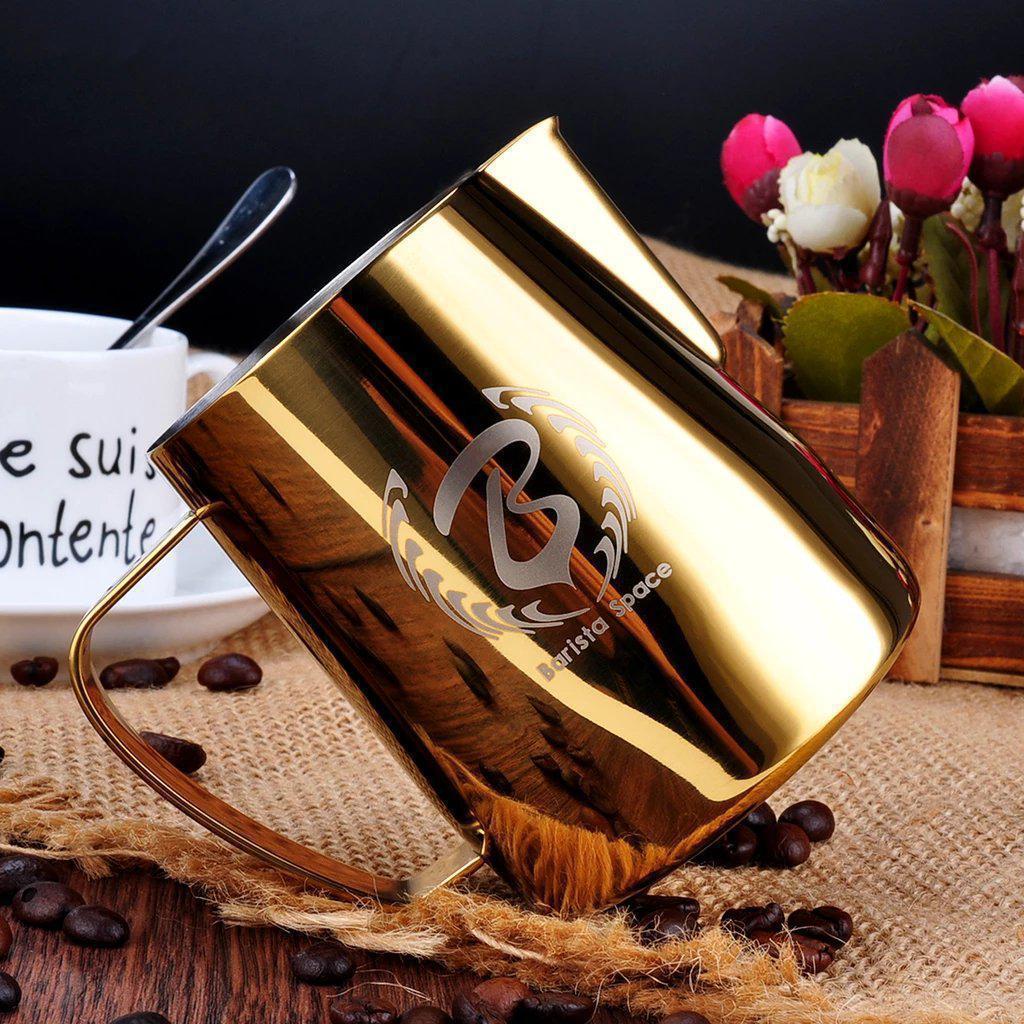 

Питчер BaristaSpace Golden 350 мл Золотистый (F13)