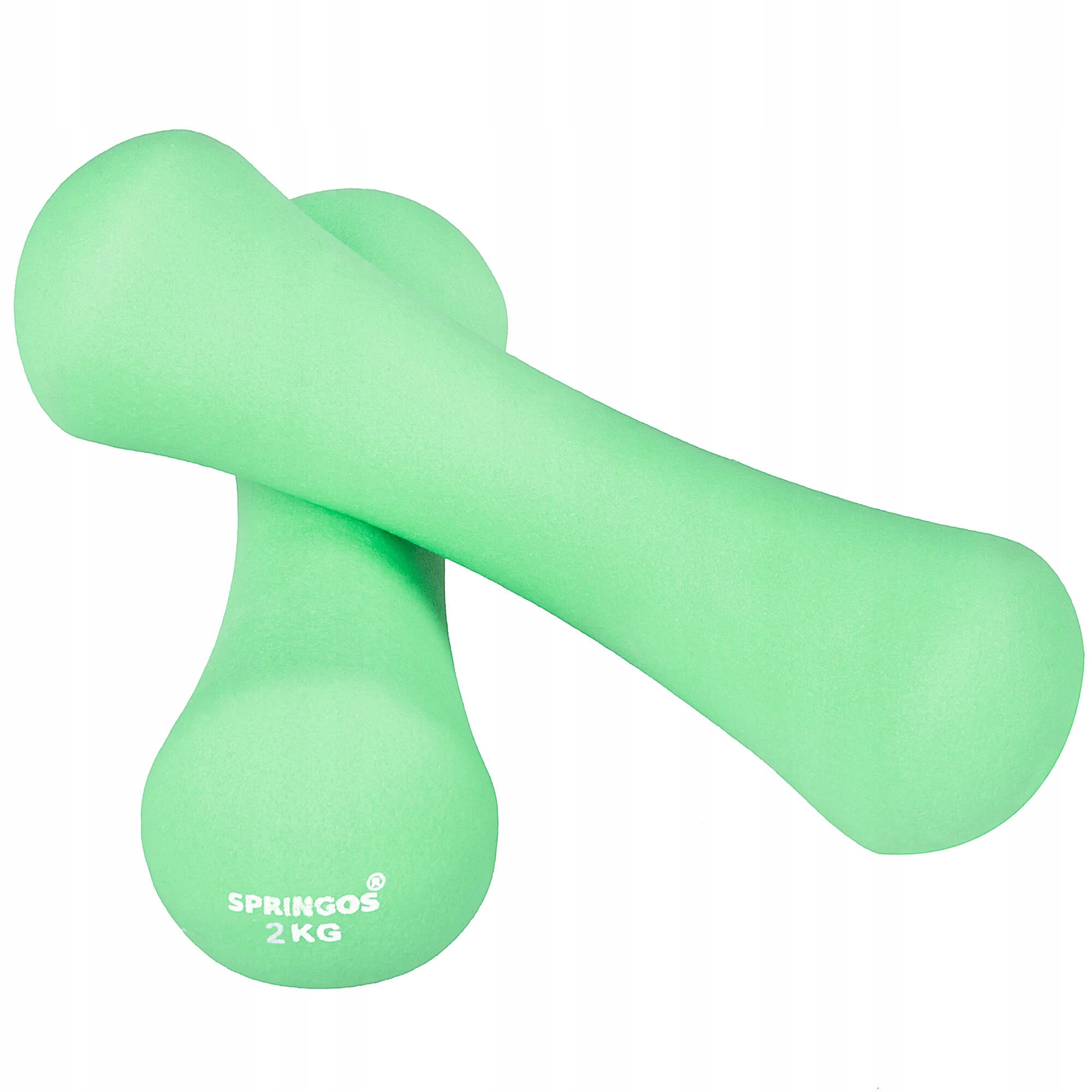 

Гантели виниловые Springos 2 x 2 кг FA1040