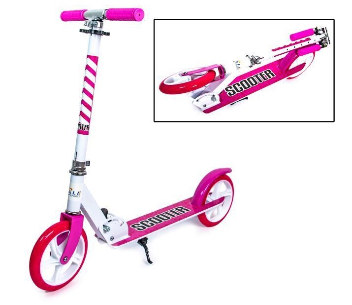 

Двухколесный самокат Scooter 460. Pink (складной)