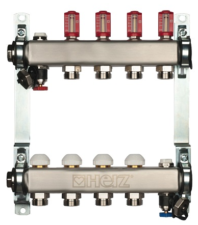 

Коллектор с расходомерами Herz 3l/min-TS 1863206