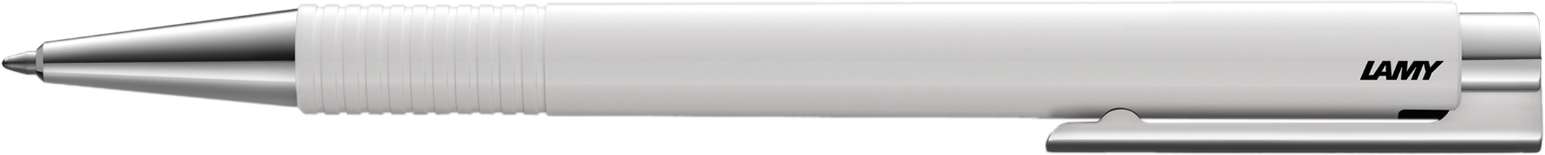 

Ручка шариковая Lamy Logo M+ Белая / Стержень M16 1 мм Синий (4014519654186)