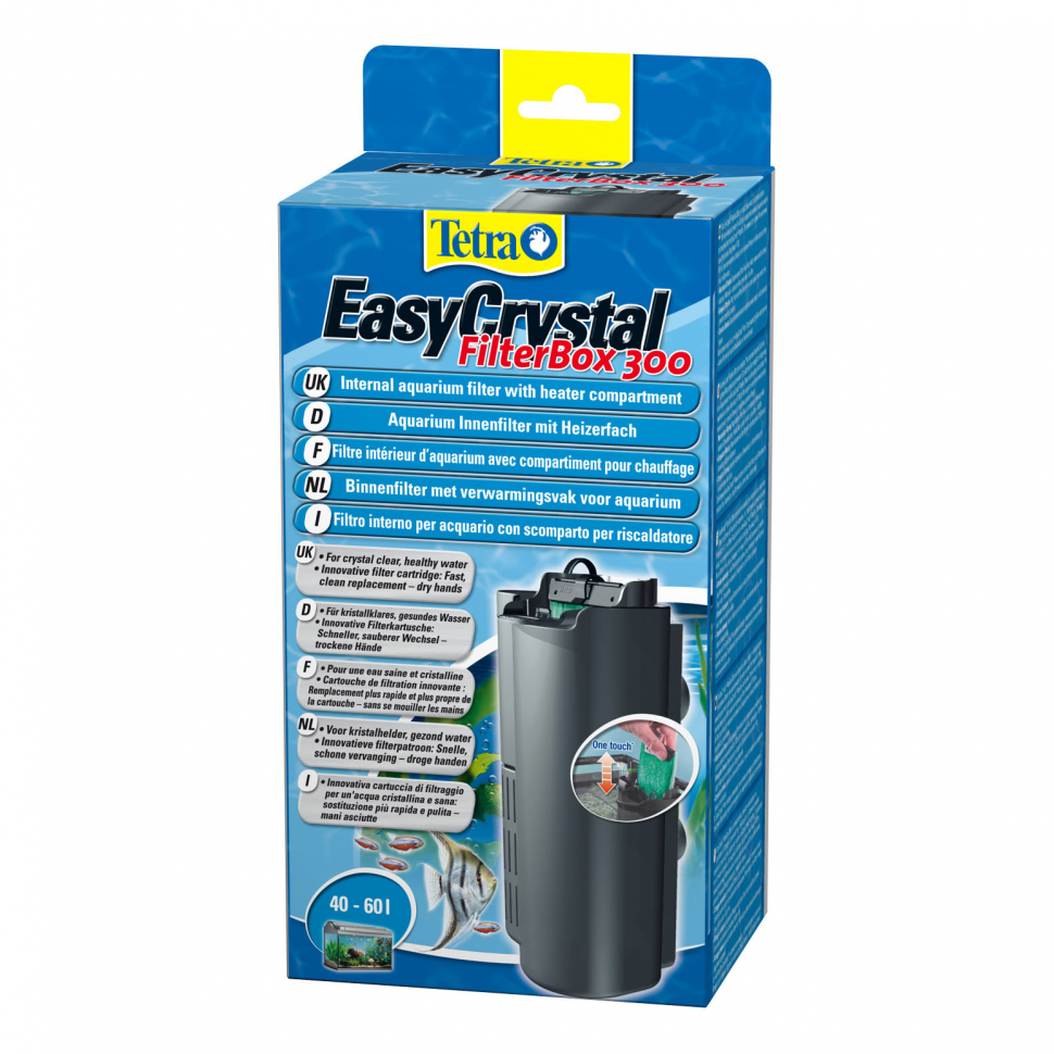 

Внутренний фильтр для аквариума Tetra EasyCrystal 300 до 60 л