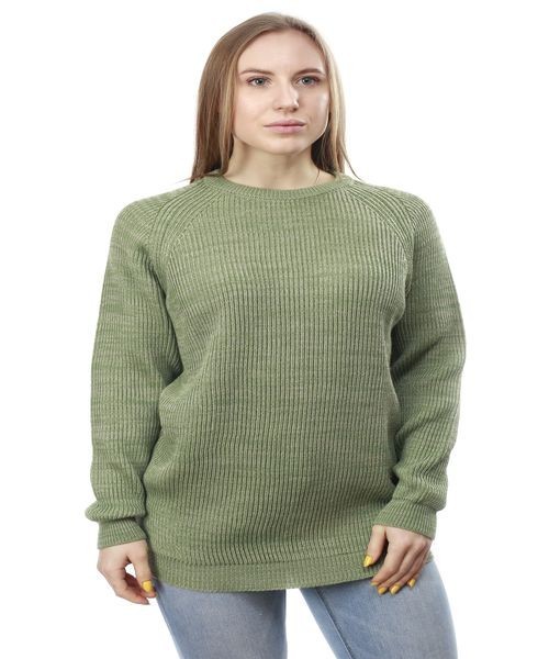 

Джемпер женский SOFline 82-0285  оливковый, Джемпер женский SOFline 82-0285 46 оливковый