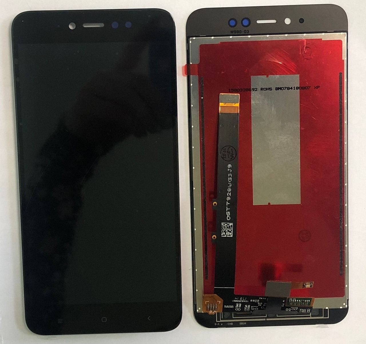 

Дисплей Original PRC для Xiaomi Redmi Note 5A Prime з тачскріном, чорний, 3/32, 4 отвори