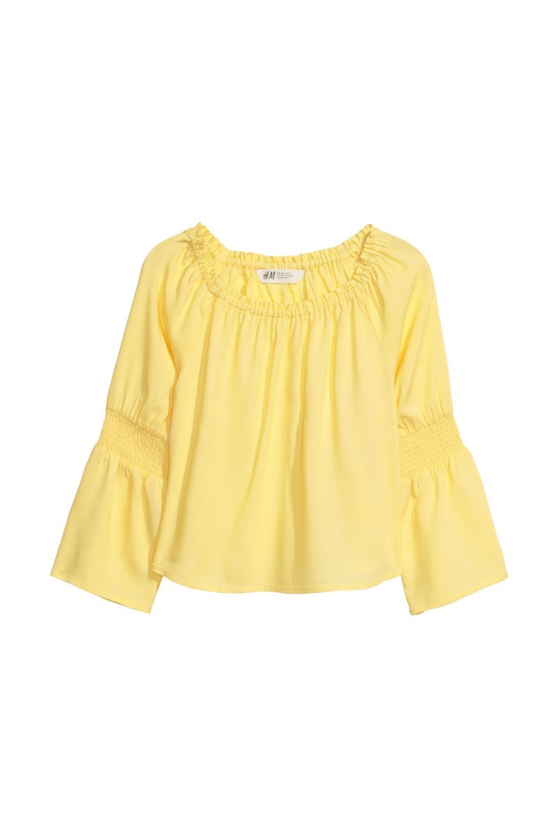 

Блуза H&M 164 см Желтая