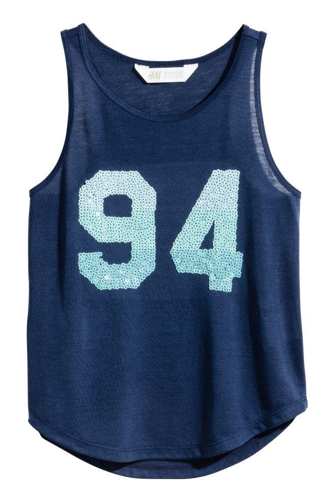 

Майка H&M 146-152 см Синяя