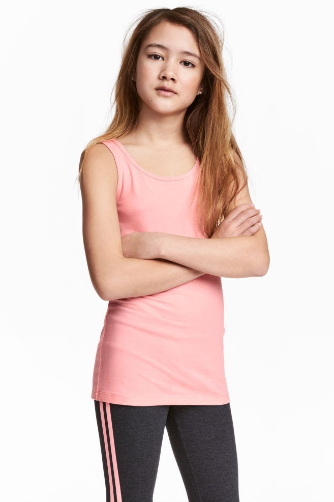 

Майка H&M 170 см Персиковая (HM110957-2)