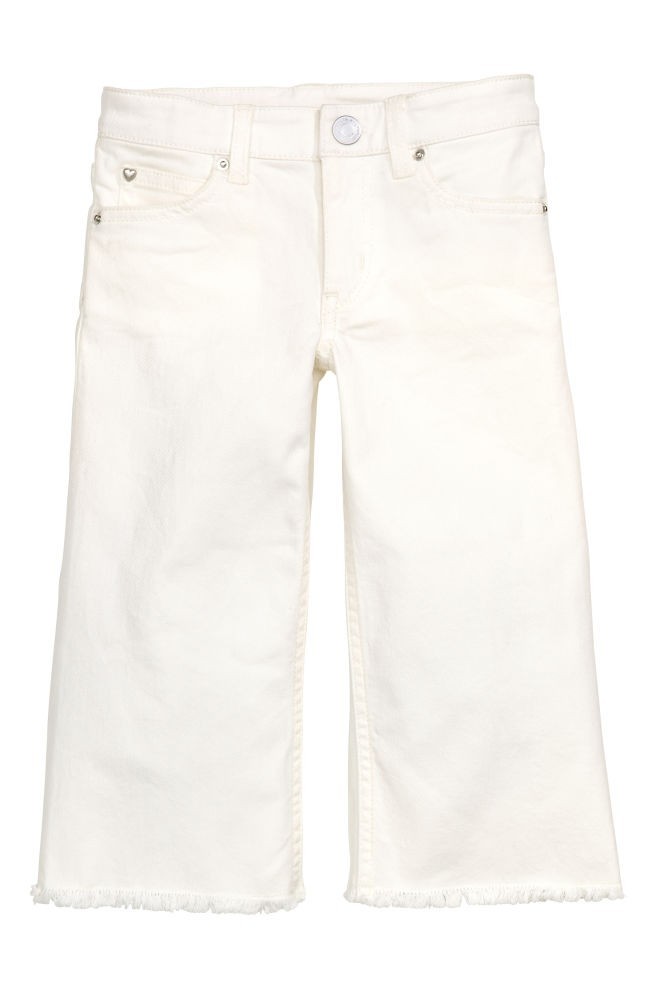 

Джинсы H&M 134 см Белые