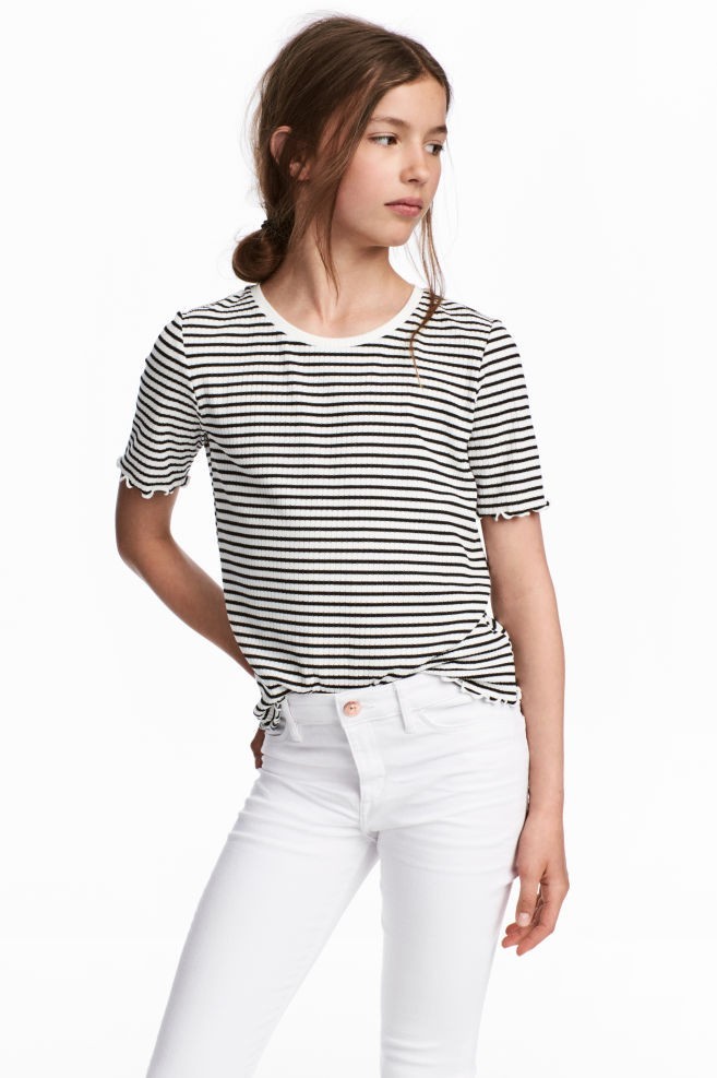 

Топ H&M 134-140 см Белый