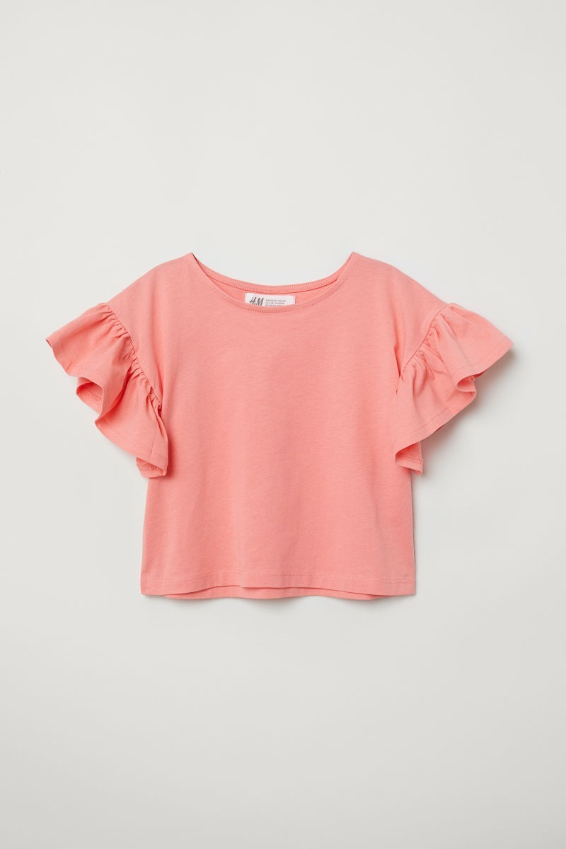 

Футболка H&M 110-116 см Оранжевая (HM110887-1)
