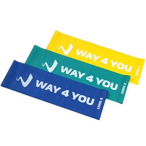 

Набор эластичных лент для фитнеса Set of 3 Way4you Набор (56421033)