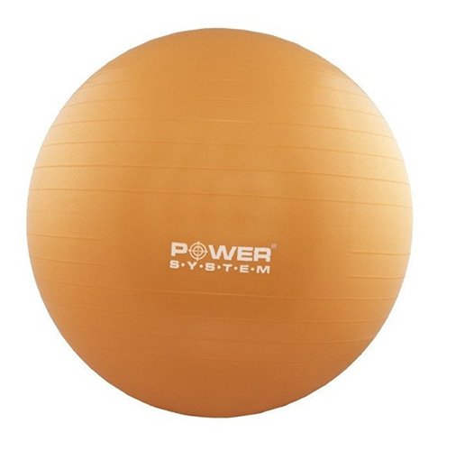 

Мяч для фитнеса и гимнастики PS-4012 Power System 65см Оранжевый (56227048)