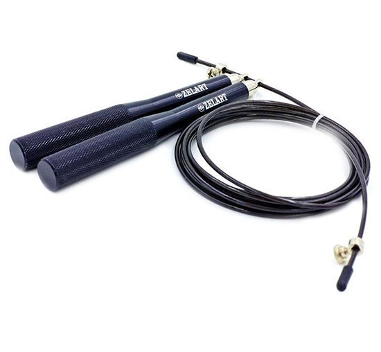 

Скакалка Кроссфит FI-5100 Zelart Черный (56363068)