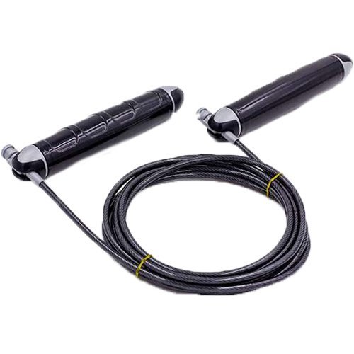

Pro Supra Скакалка со стальным тросом FI-4025-C Черный (56434008)
