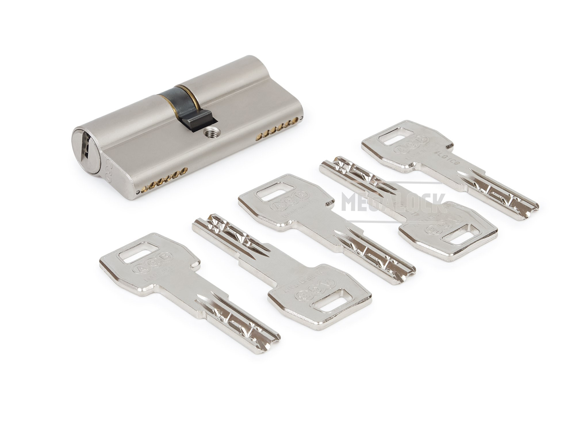 

Цилиндр AGB SCUDO 5000 PS 75 мм (35/40) ключ/ключ матовый никель (СА0016.30.35)