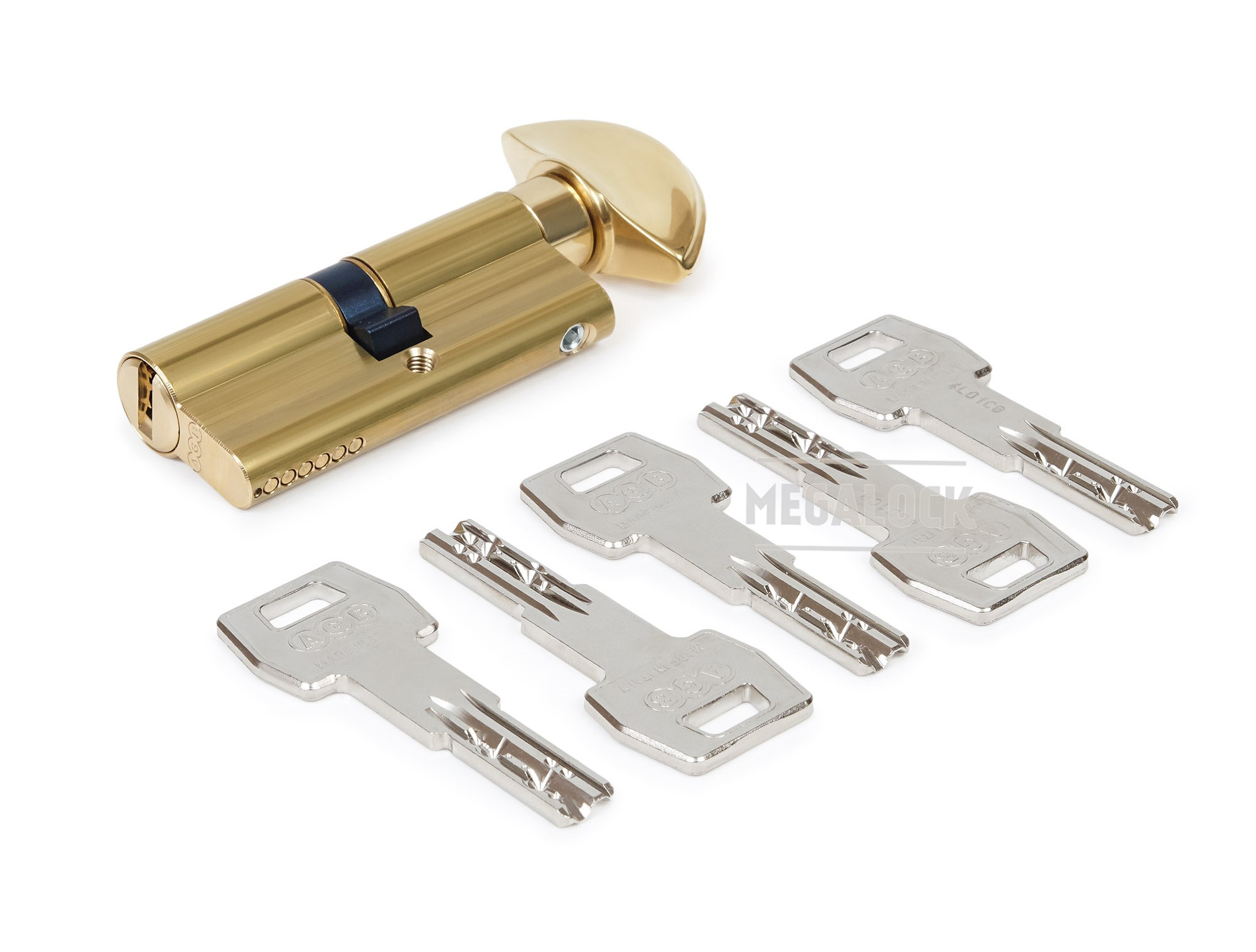 

Цилиндр AGB SCUDO 5000 PS 90 мм (60/30Т) ключ/тумблер латунь (СА2001.25.55)