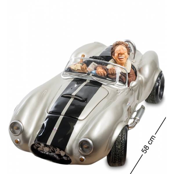 

Статуэтка автомобиль бол. ''Shelby Cobra 427 SC Silver.FOrchino'' FO 85083