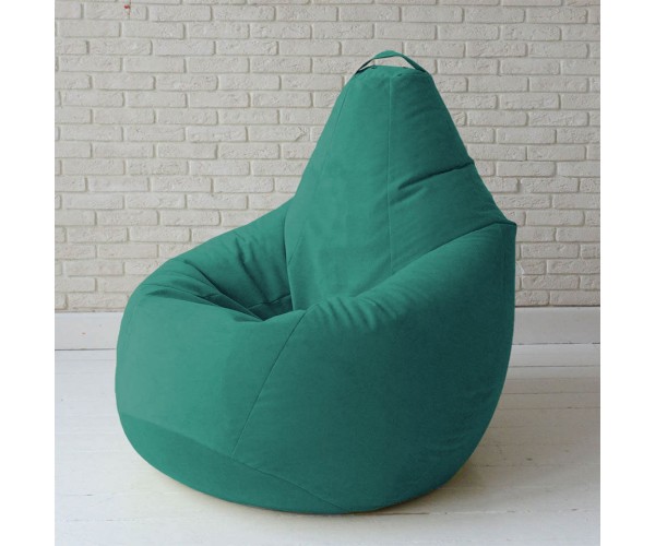 

Кресло-груша велюр темно-бирюзовый KatyPuf XL 125x90