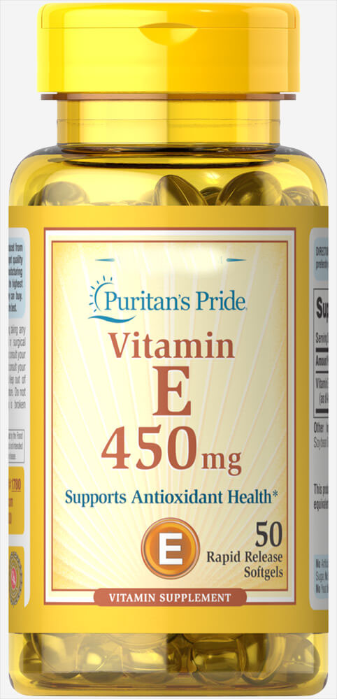

Витамины Puritan's Pride Vitamin E-1000 IU 50 капсул (4384301697)