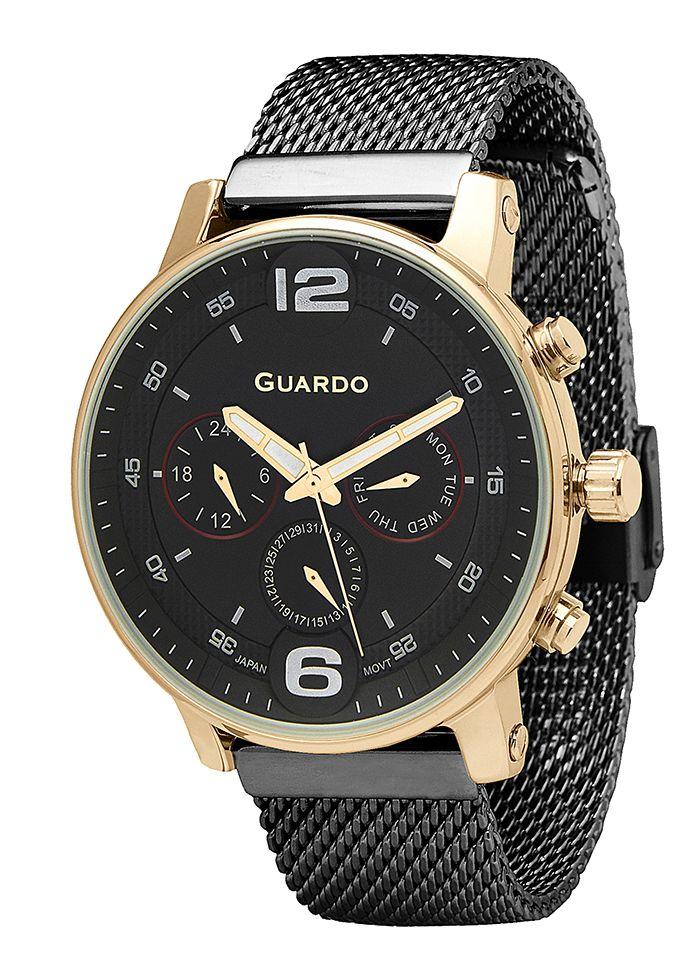 

Часы мужские Guardo 12432(2)-5 черные