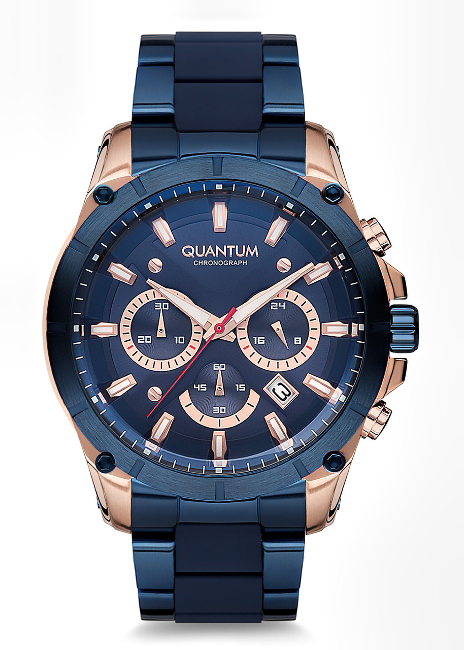 

Часы мужские Quantum PWG673.590 синие