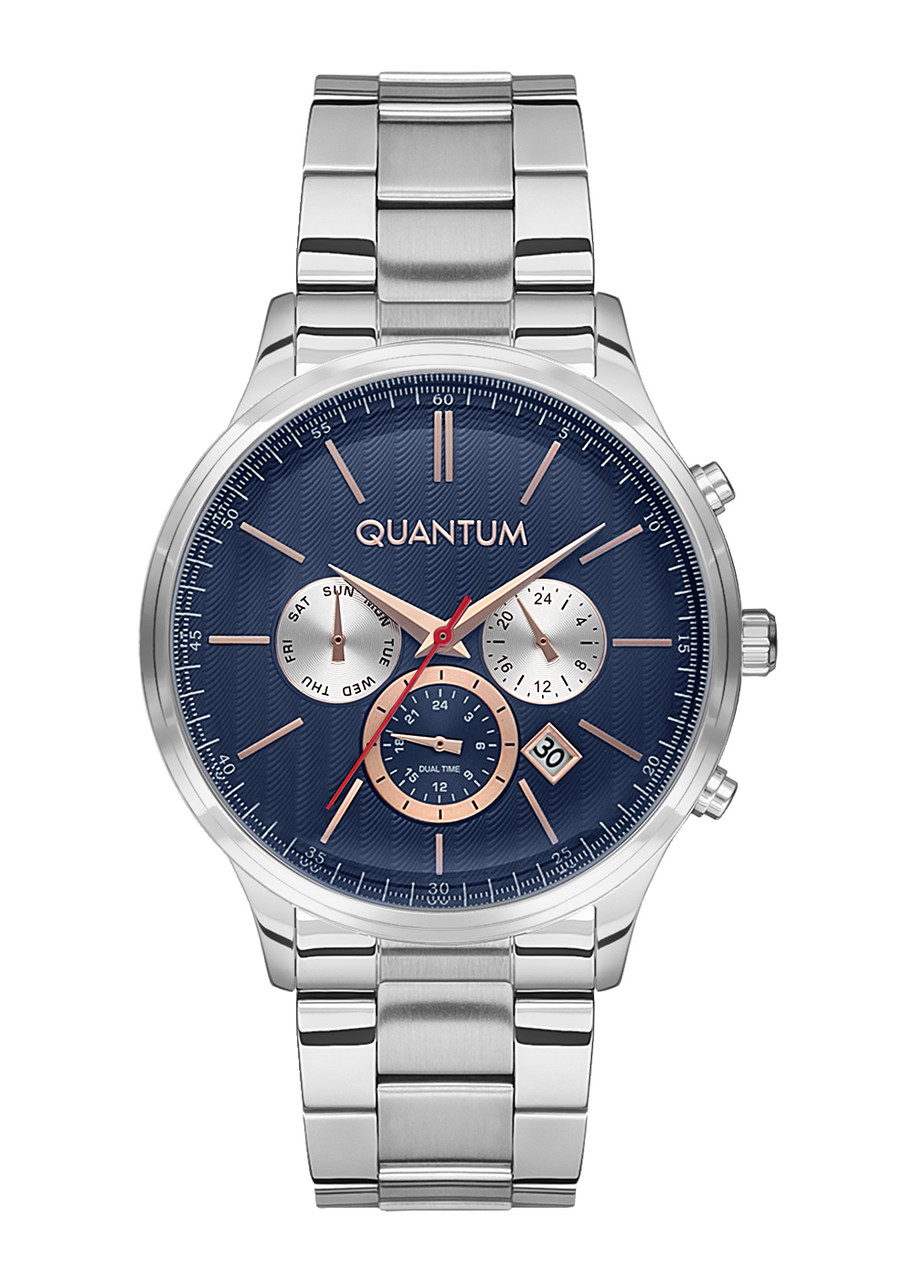 

Часы мужские Quantum ADG664.390 серебряные