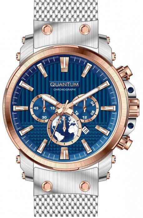 

Часы мужские Quantum PWG670.590 серебряные
