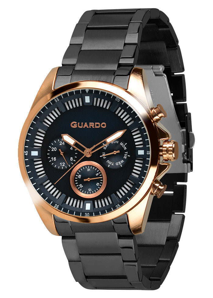 

Часы мужские Guardo 011123-3 черные
