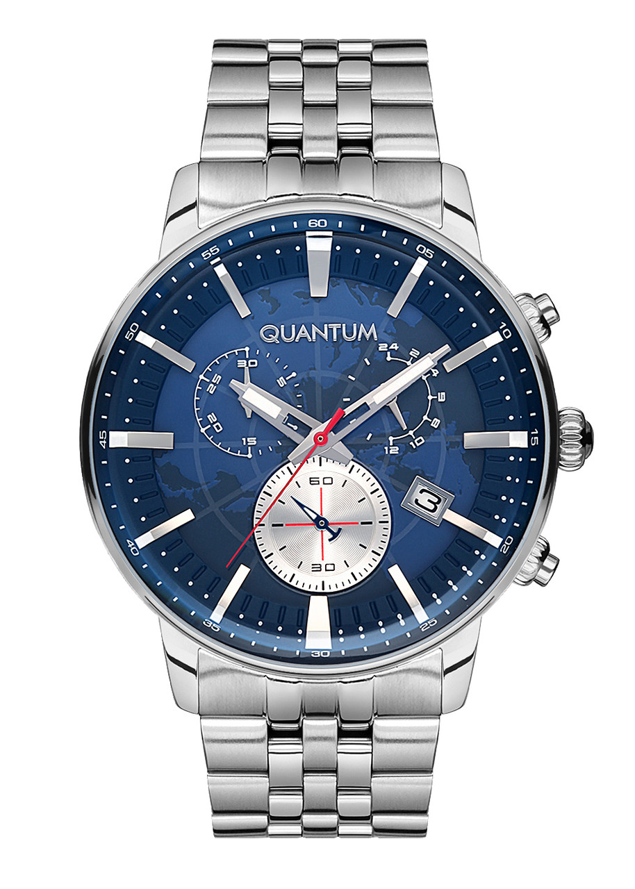 

Часы мужские Quantum PWG682.390 серебряные