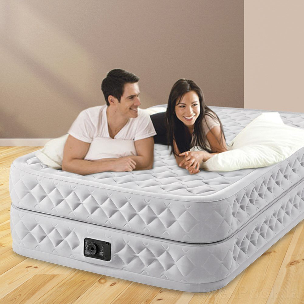 

Надувная двухспальная ортопедическая кровать Intex 152 х 203 х 51+ встроенный электронасос. Оригинал (int- 64464)