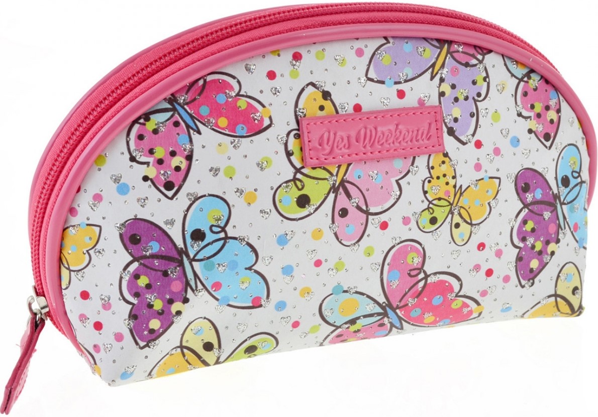 

Косметичка Yes Weekend Butterflies 1 отделение Разноцветная (532644)