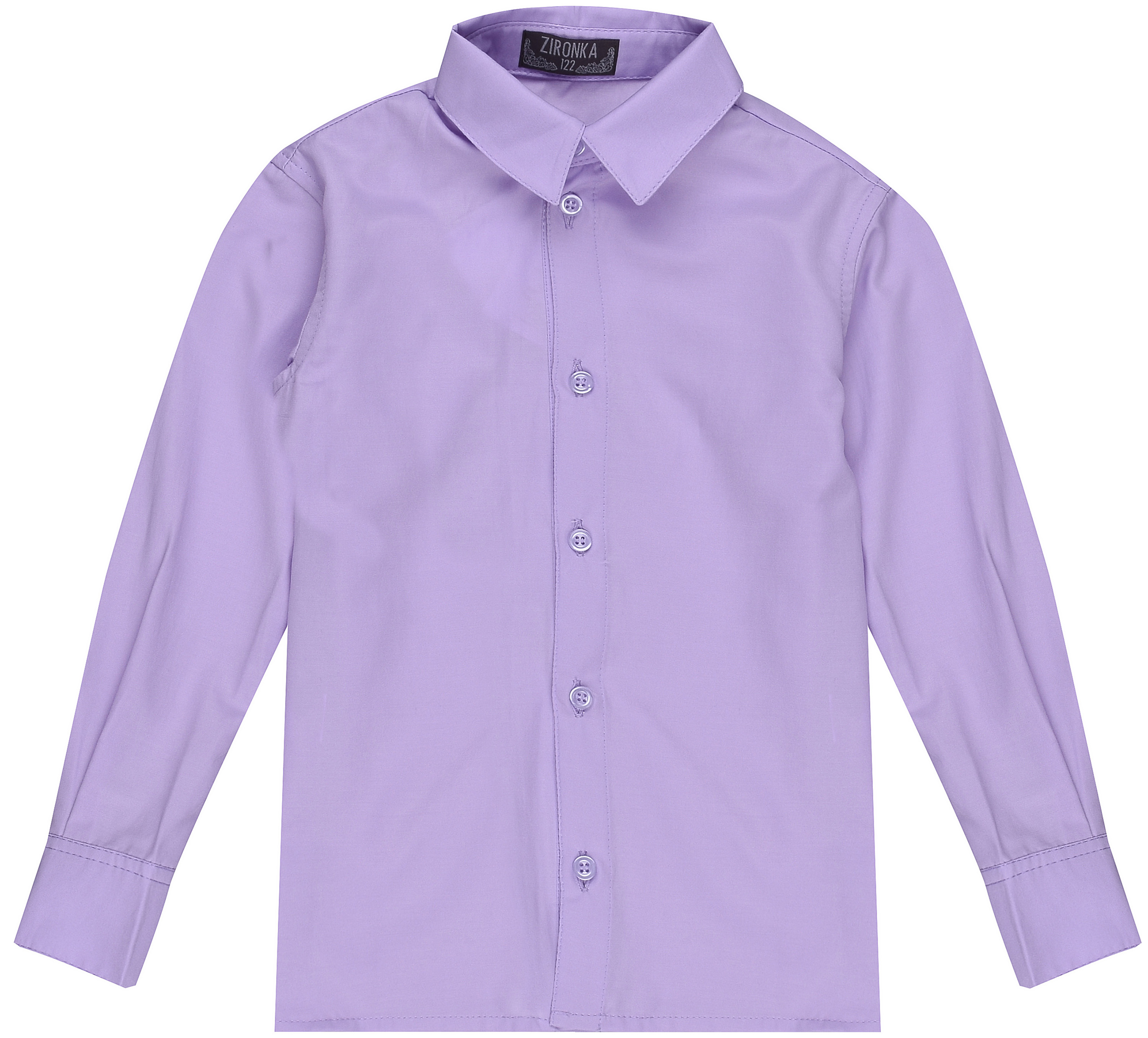 

Рубашка Zironka Classic Boy 42-9003-4 122 см Сиреневая (ROZ6205115671)