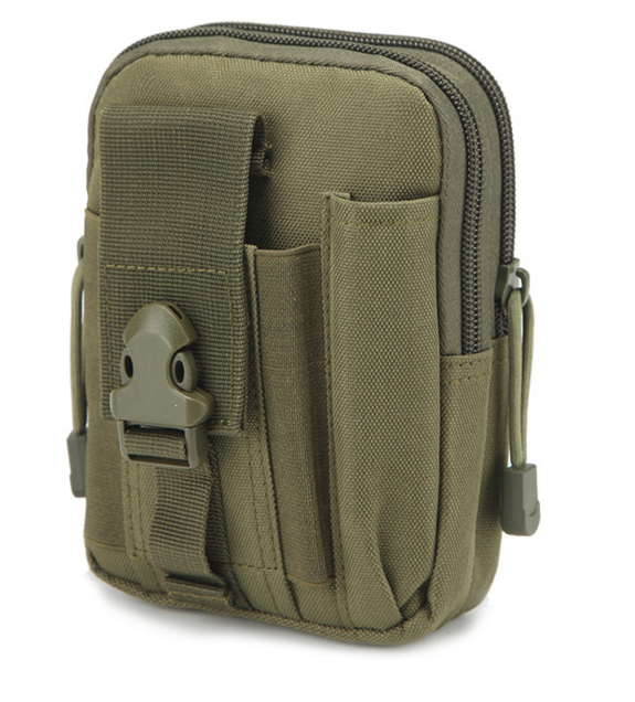 

Сумка на пояс органайзер поясная тактическая подсумок MOLLE RealTactic Олива