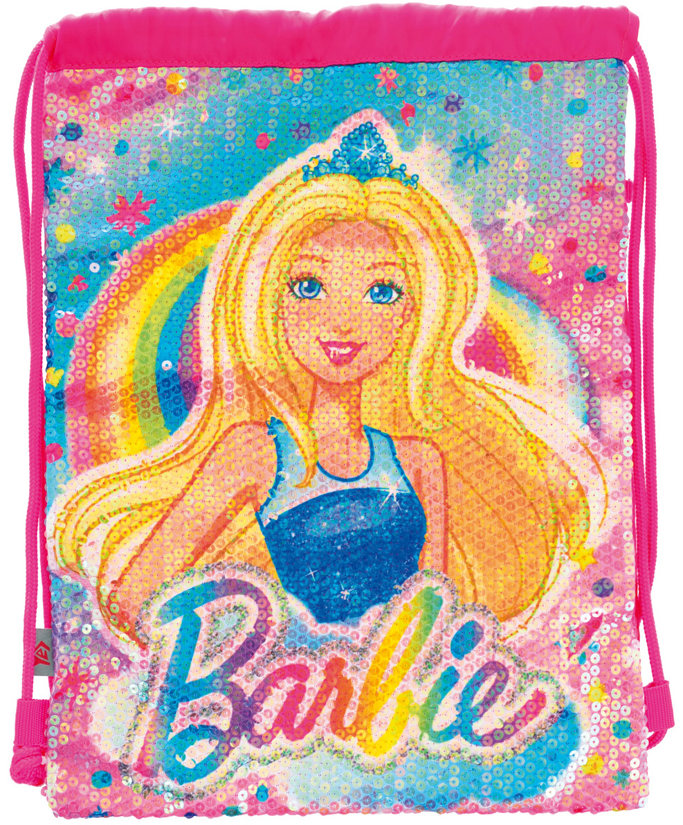 

Сумка-мешок детская Yes DB-11 Barbie Sequins Для девочек 0.1 кг 0.957 л (556561)