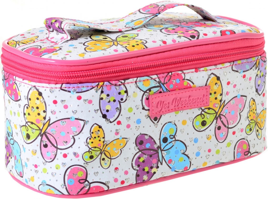 

Косметичка Yes Weekend Butterflies 1 отделение Разноцветная (532646)