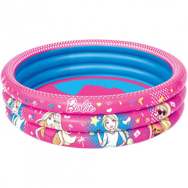 

Бассейн Bestway Barbie 93205 розовый