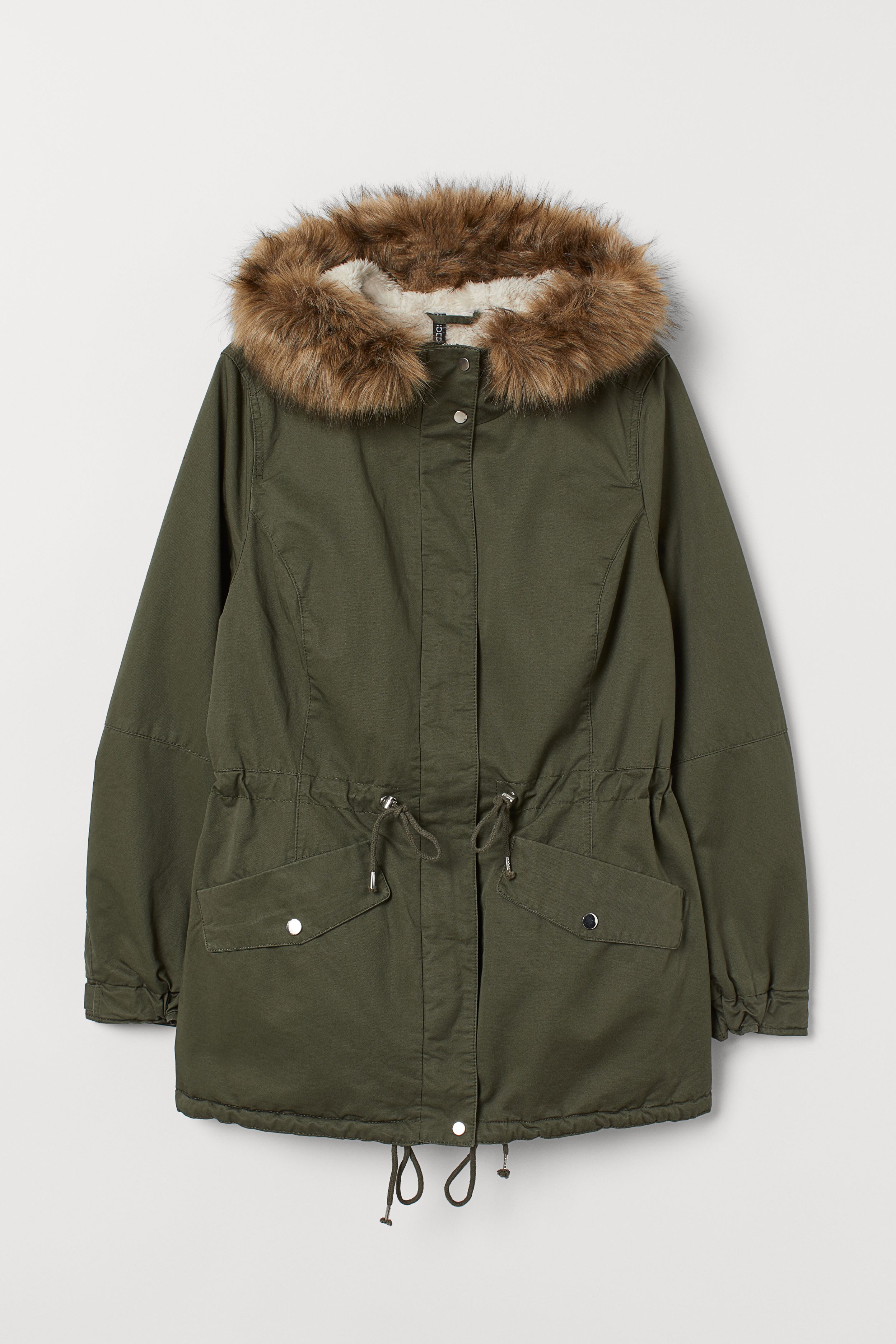 

Парка H&M XL хаки 7816880