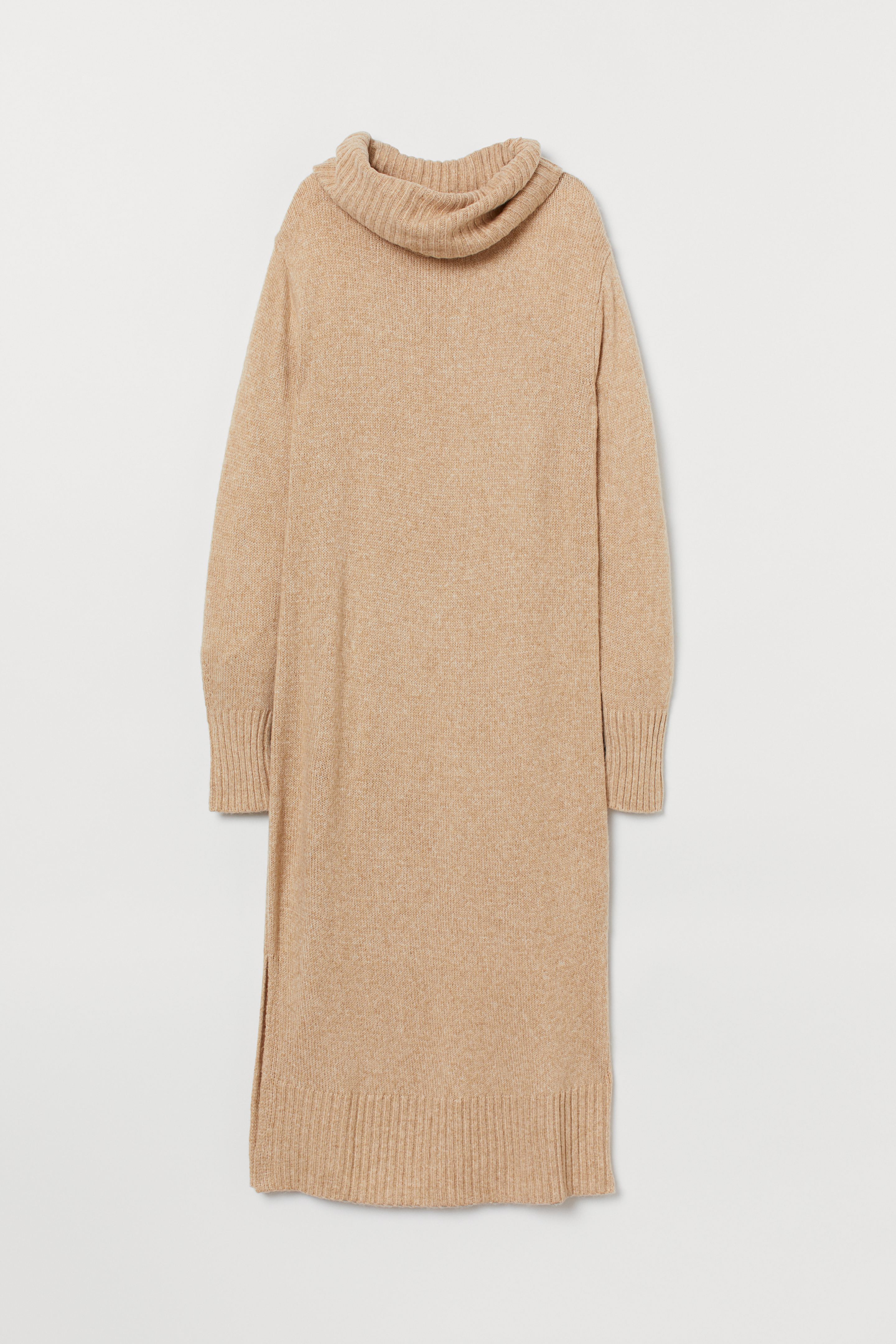 

Платье H&M M бежевый 7718290